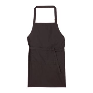Delantal peto negro