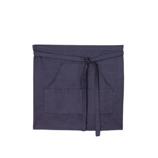 Delantal camarero azul