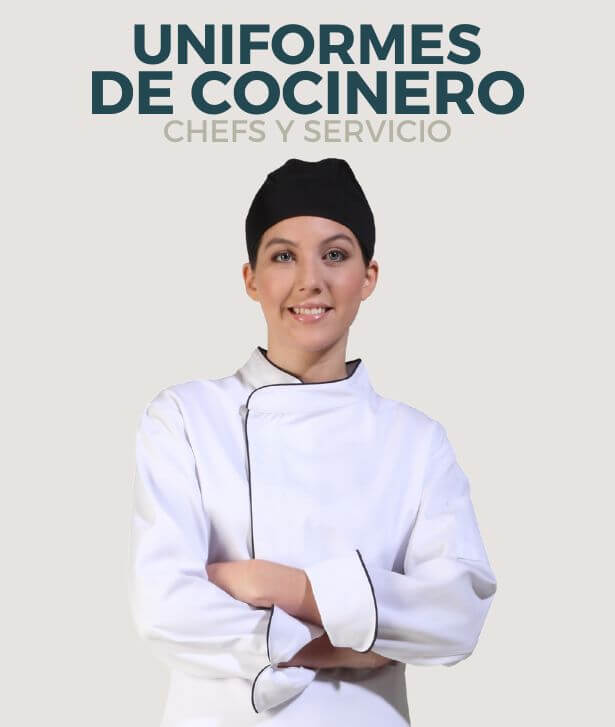 Uniformes de cocina - chaquetillas y chaquetas de cocinero y chef