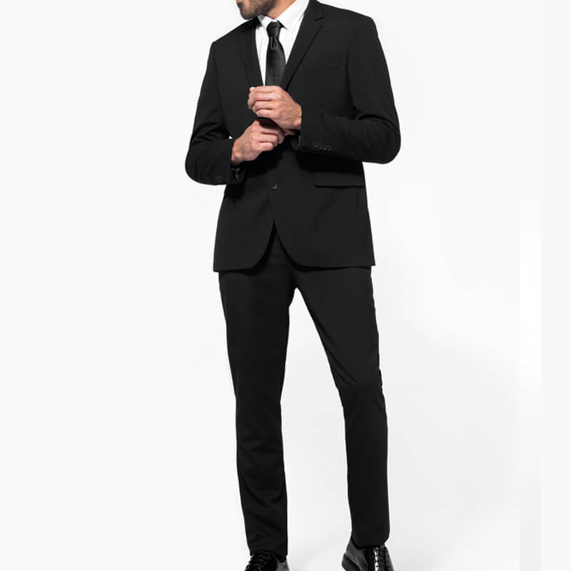 Pantalón de vestir para traje negro