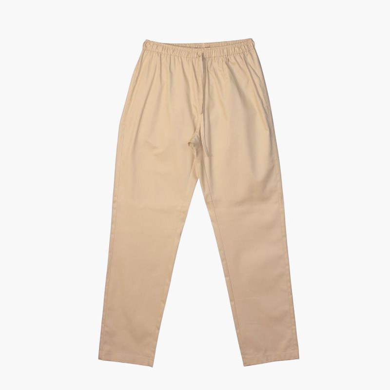 Pantalon beige para uniforme de limpieza moderno
