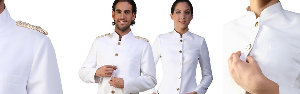 chaquetas de camarero elegantes para restaurantes de categoria