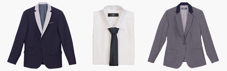 uniformes y trajes de camarero elegantes