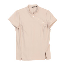 camisa beige para uniforme de spa