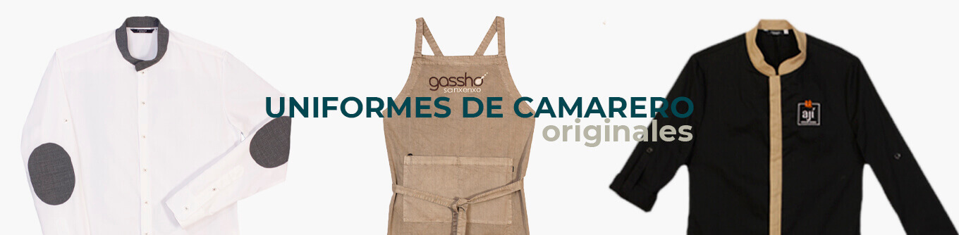 Uniformes de diseño y ropa personalizada para camareros
