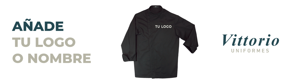 chaquetas de cocinera y chef personalizadas online en Vittorio Uniformes