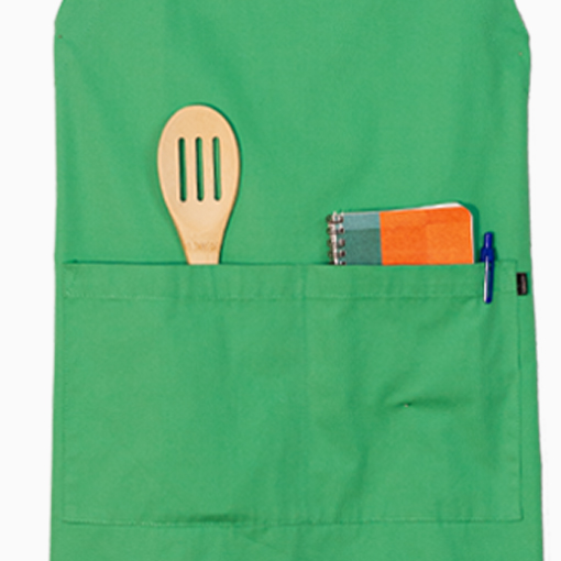 Delantal cocina verde