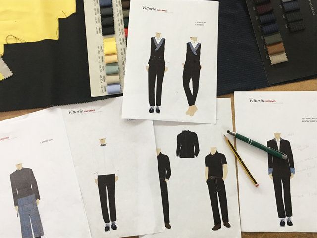 Diseño de uniformes personalizados para hoteles | Vittorio Uniformes