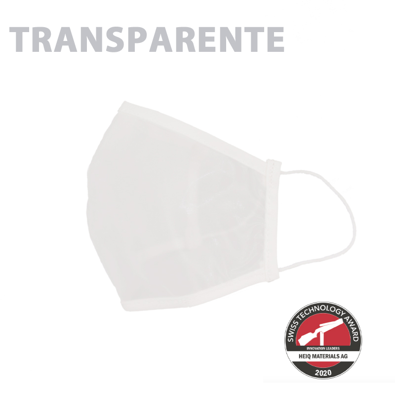 Mascarilla transparente homologada | Vittorio Uniformes