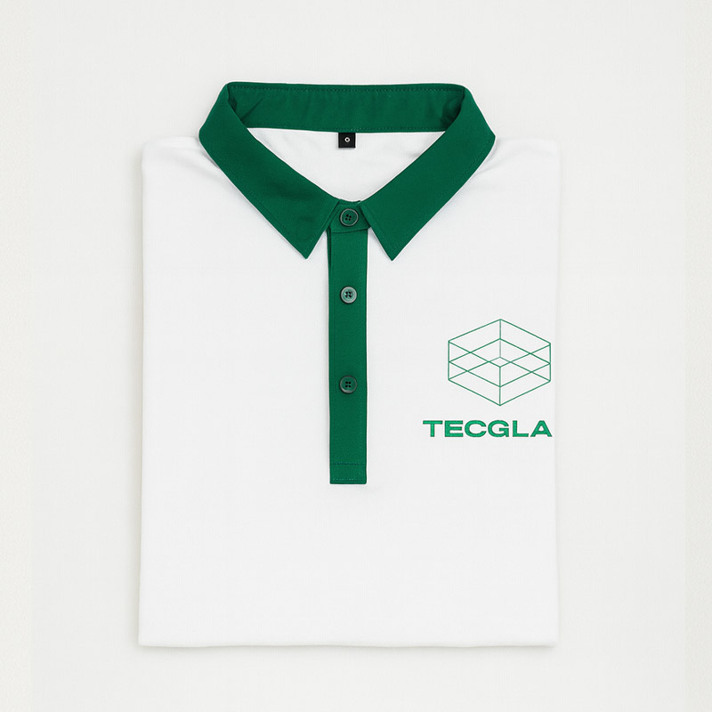 Polo corporativo para la empresa tecglass por Vittorio