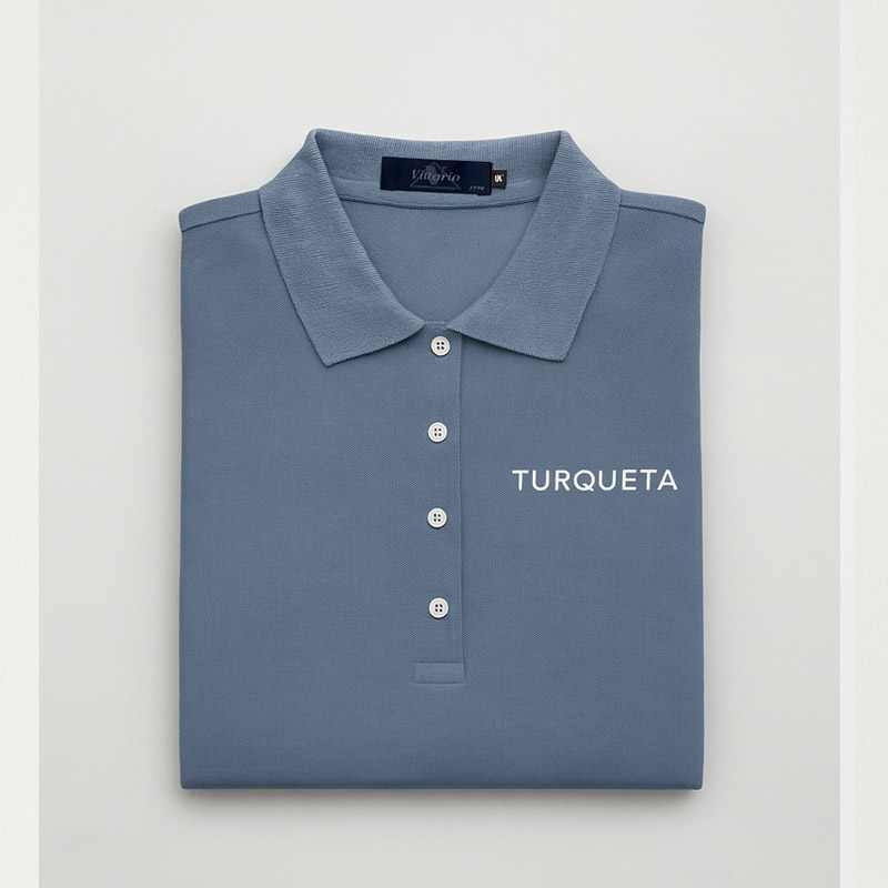 Polo personalizado bordado restaurante Turqueta